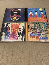 4-Pack “Shonen Knife” CDs. Pre-owned. picture