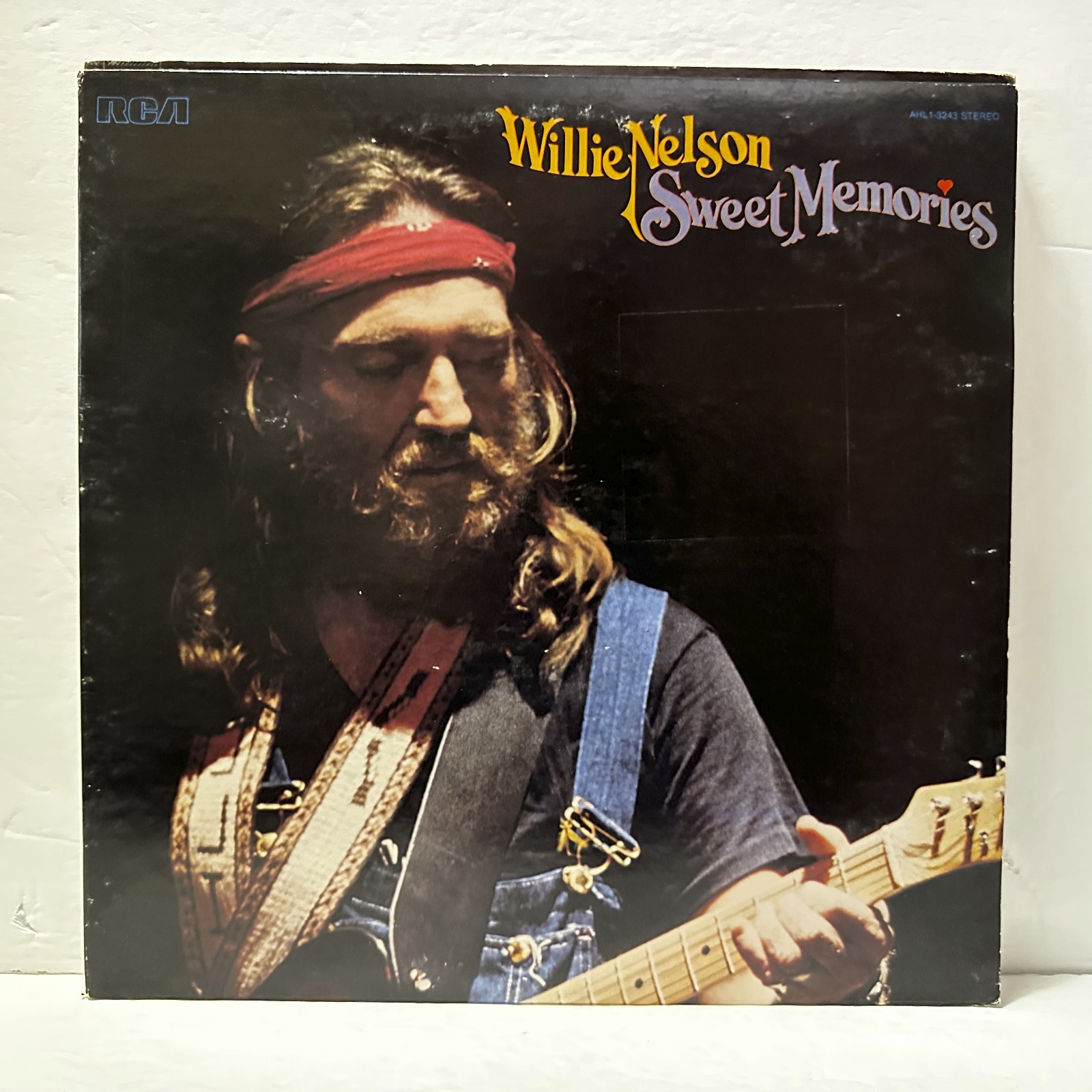 Vinyl Willie Nelson LP Sweet Memories 1979 EX/VG+