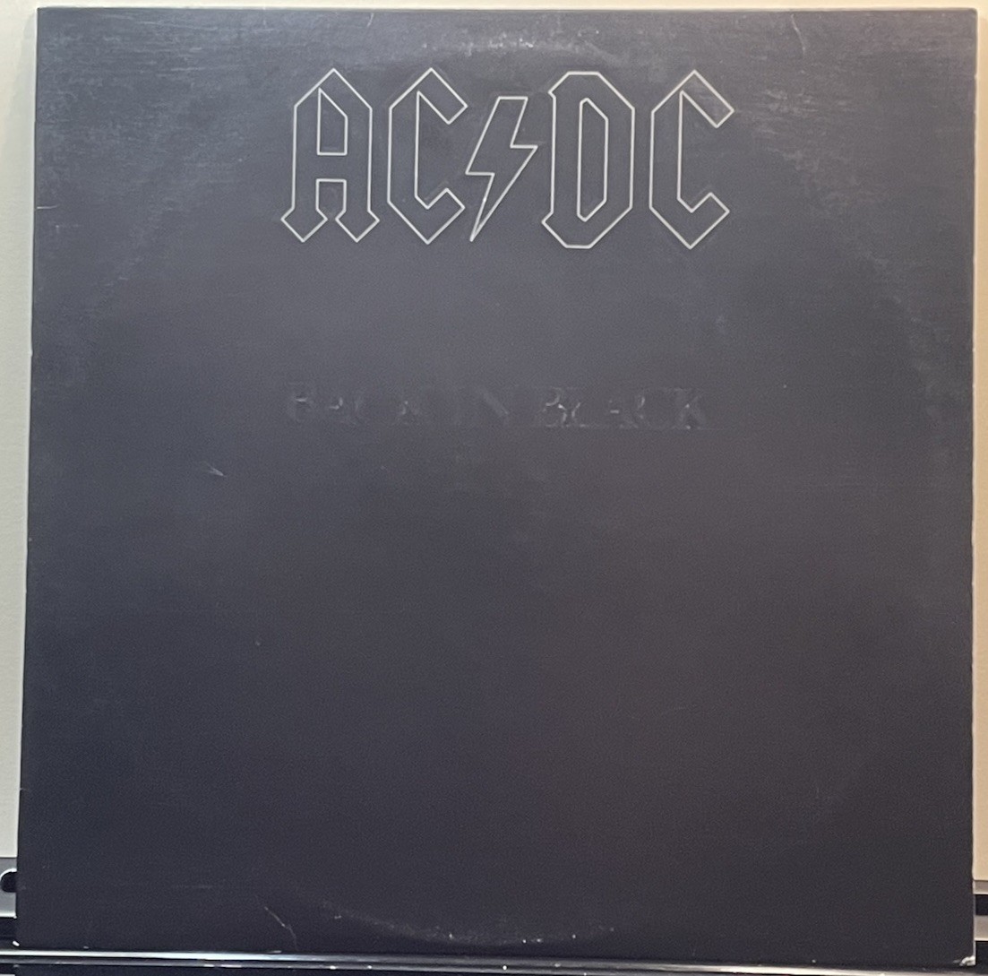 AC/DC- Back In Black M-/VG LP