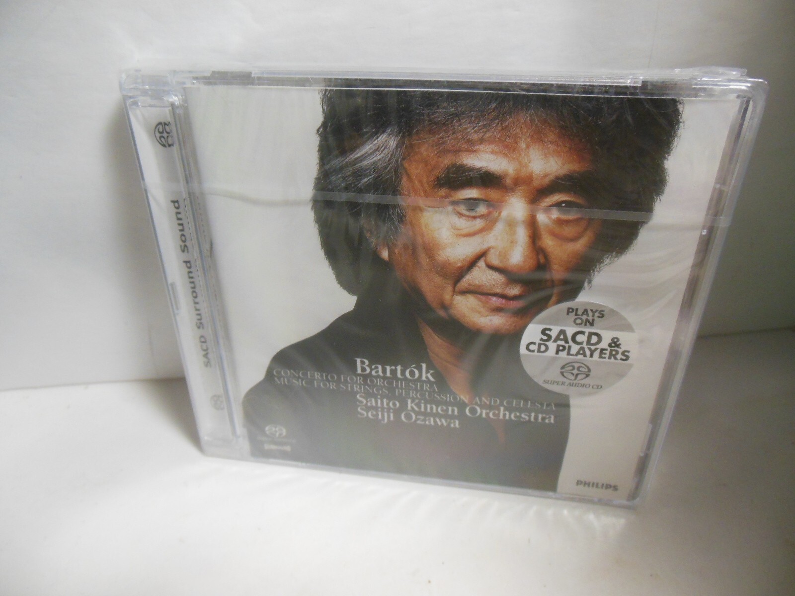 Bartók: Concerto for Orchestra MSPCSeiji Ozawa Saito Kinen Orch NEW SEALED SACD