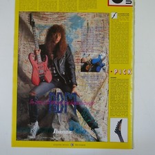vintage 22x30cm magazine advert cutting IBANEZ - REB BEACH picture
