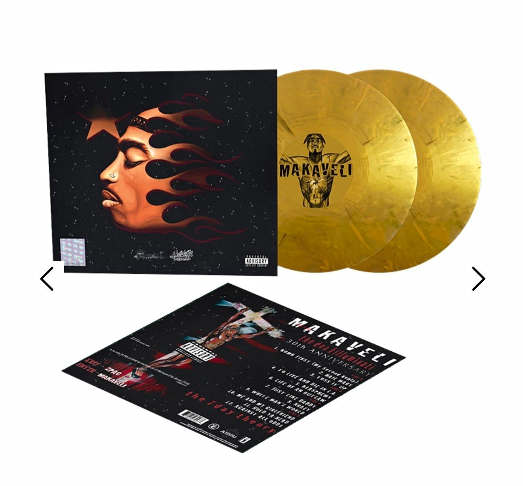 2pac Makaveli The Don Killuminati 7 Day Theory Hellstar LIMITED EDITION VINYL