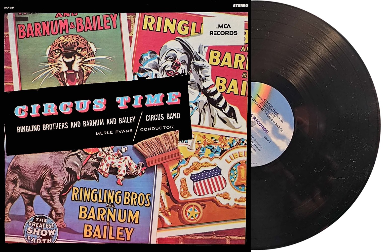 Ringling Brothers And Barnum & Bailey Circus—Circus Time—Stereo MCA 524