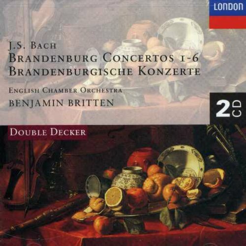 Brandenburg Concerti 1-6 by Benjamin Britten (CD, 1995) *2 Discs* SHIPS FREE 