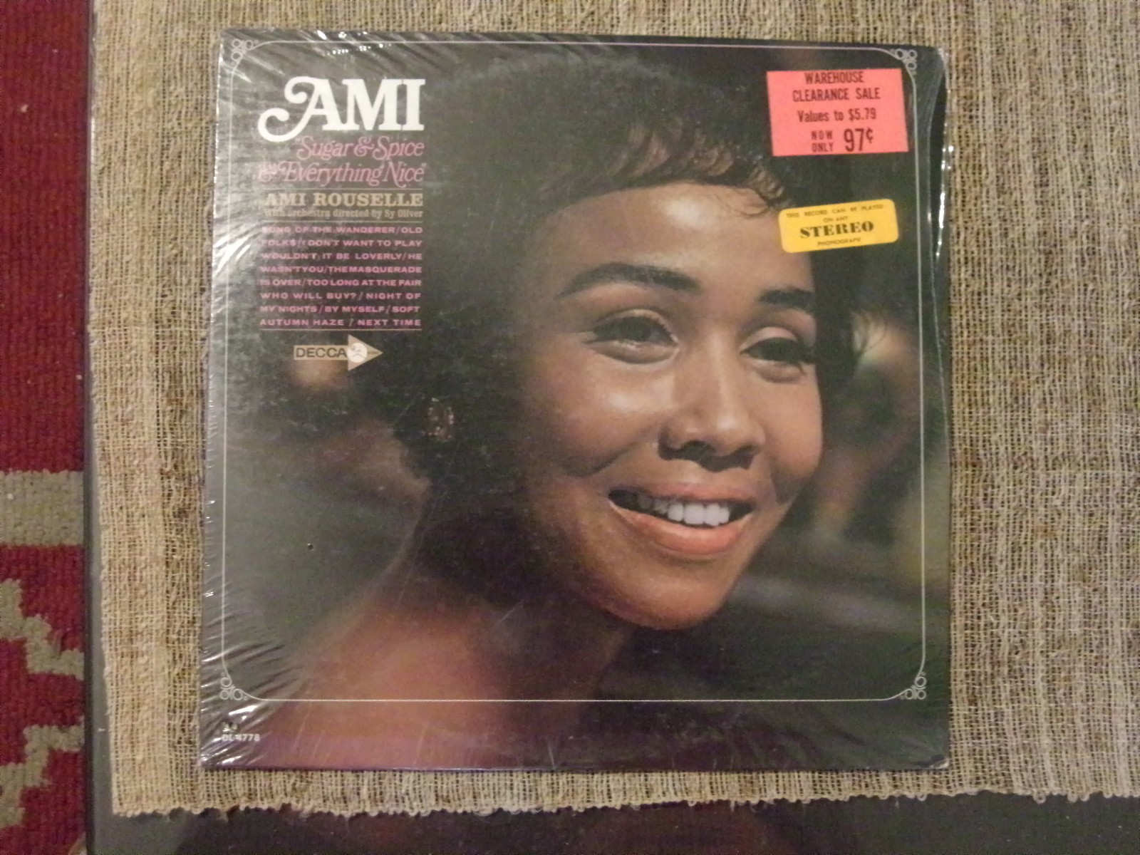 Ami Rouselle Sugar & Spice & Everything Nice SEALED Vintage Vinyl LP 1966 Decca