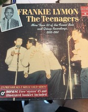 Frankie Lymon - The Teenagers. 5 LP Box Set. 1955-61. See Pics. Includes book picture