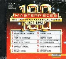 100 Masterpieces Vol.9 - The Top 10 Of Classical Music 1877-1893 ~ CD ~ New picture