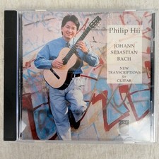Philip Hii J.S. Bach New Transcriptions for Guitar CD GSP 1012CD 1995 Tested picture