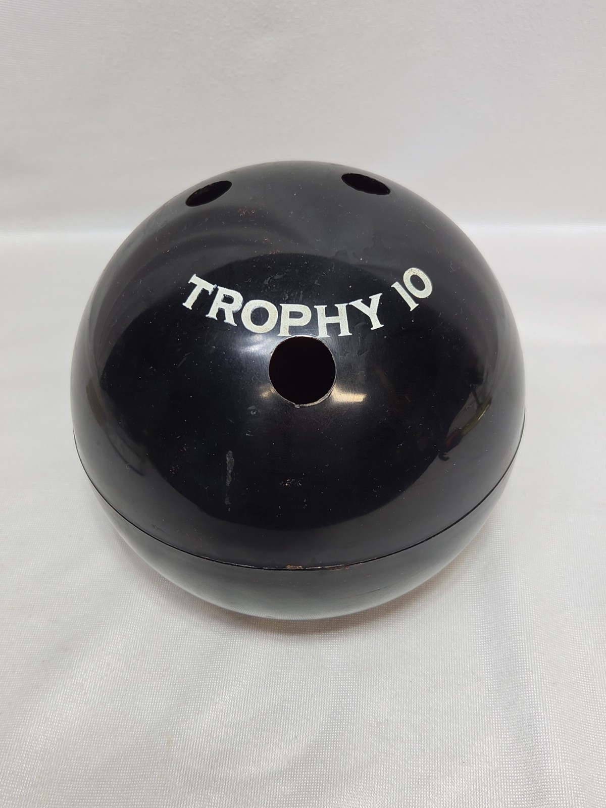 Vintage Bowling Ball Hinged Trinket Box Jewelry Box Music Box Not Working 6
