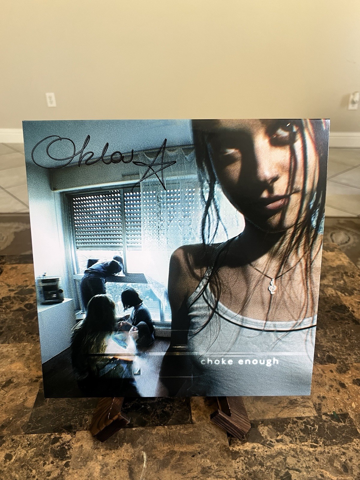 OKLOU - CHOKE ENOUGH - SIGNED Cover VINYL LP NEW - In Hand