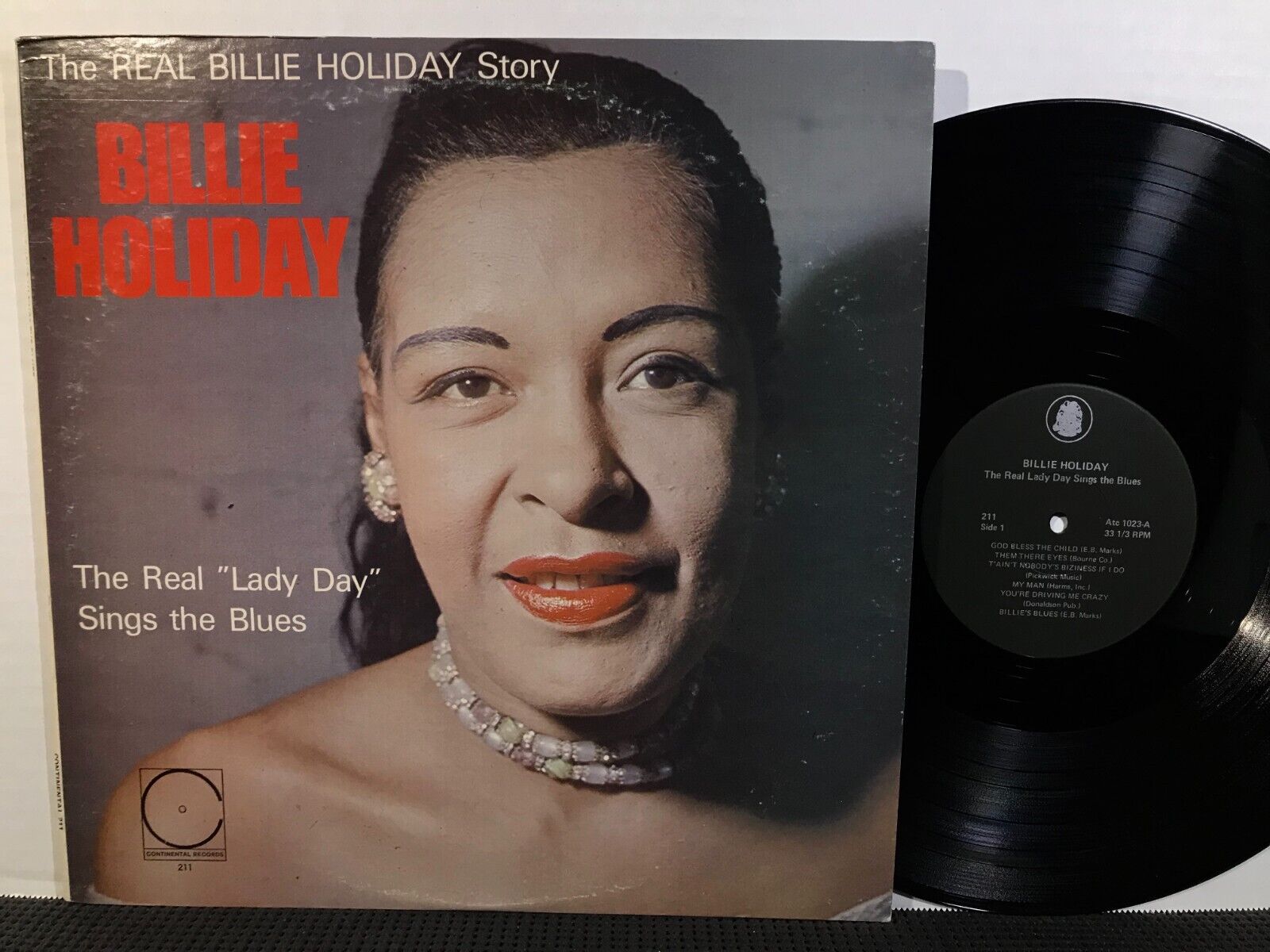 BILLIE HOLIDAY The Real Lady Day Sings The Blues LP SOULMATE 211 MONO 1965 Jazz