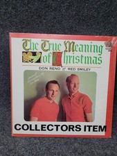 Vintage Don Reno & Red Smiley The True Meaning of Christmas LP 1976 Bluegrass picture
