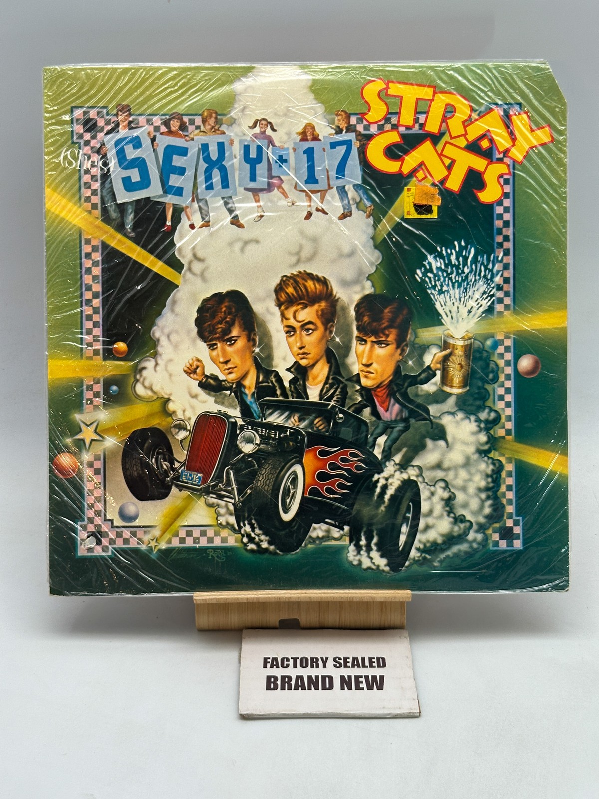 Stray Cats - (She\'s) Sexy + 17 EX/M 1983 New/Sealed Vinyl Records-New/Sealed