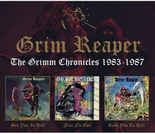 The Grimm Chronicles 1983-1987 by Grim Reaper (CD, 2021) picture