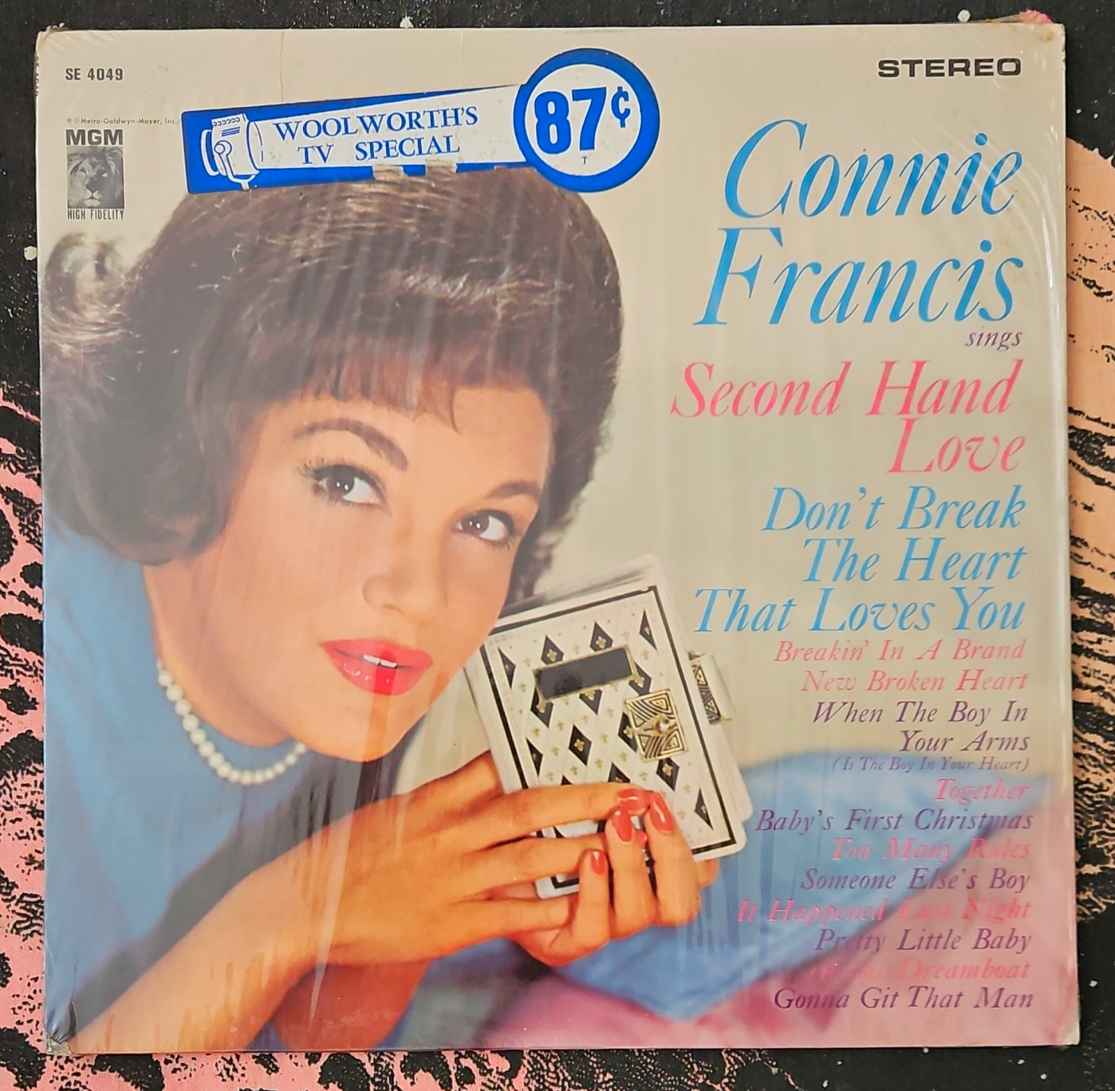 Connie Francis Connie Francis Sings MGM SE 4049 Stereo 12