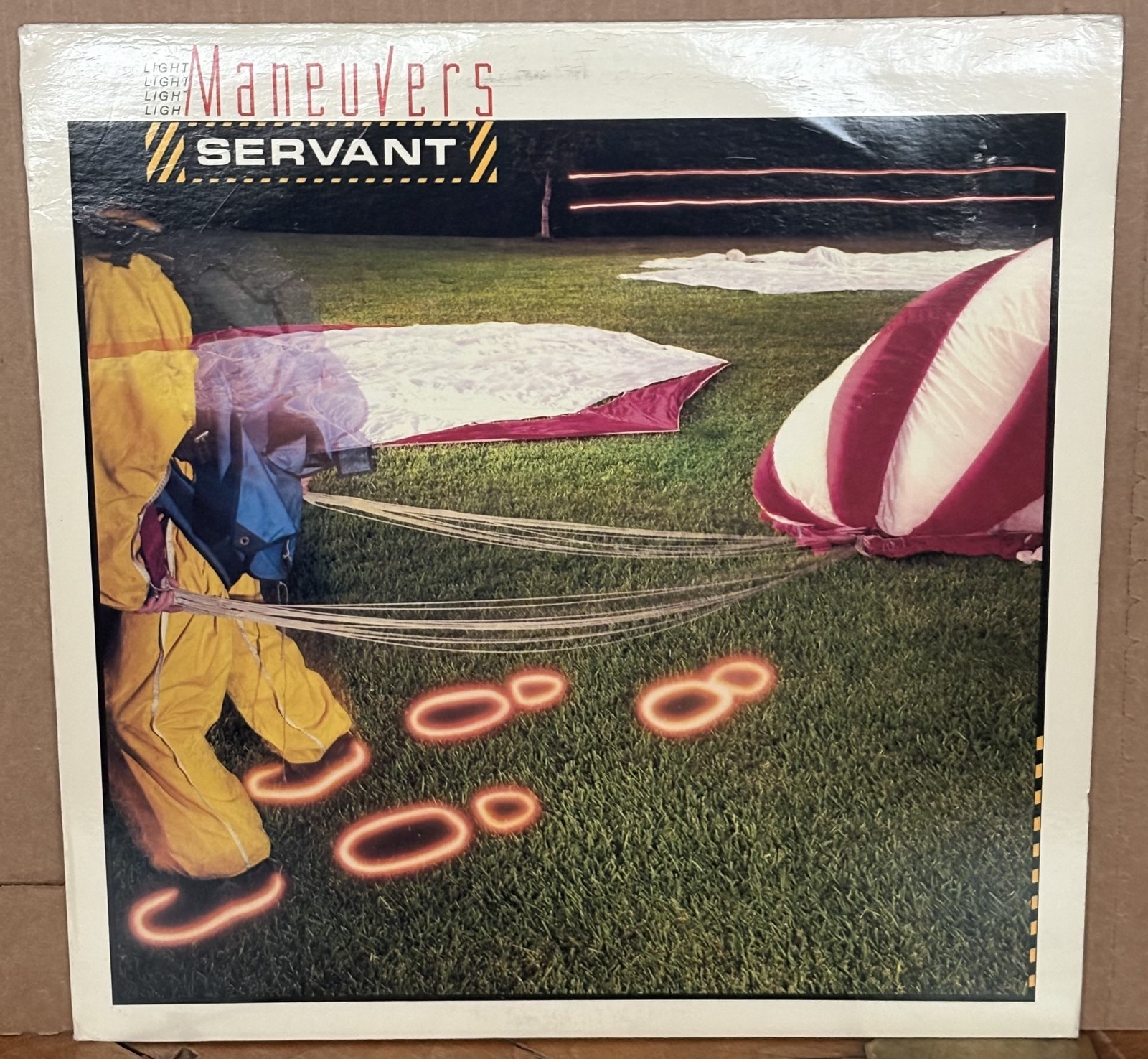 SERVANT – Light Maneuvers LP – 1984 Myrrh Christian, Pop Rock –OG Inner–EX Vinyl