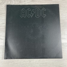 AC/DC Back In Black ~ 12-inch Vinyl LP ~ 1980 Atlantic Records ~  SD 16018 picture
