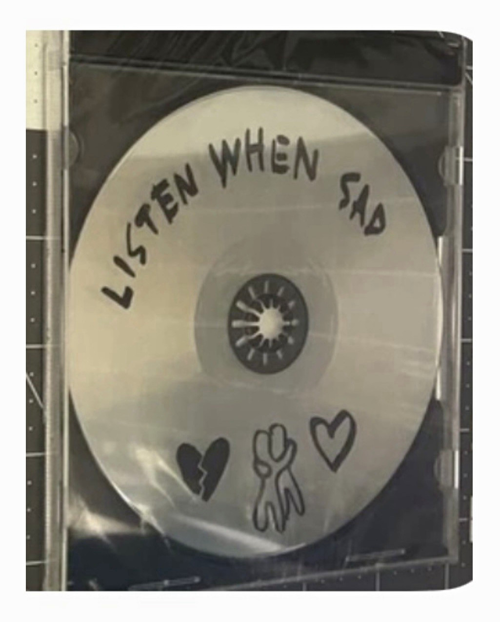Jonas Brothers LISTEN WHEN SAD CD, English, Silver, Standard Jewel Case