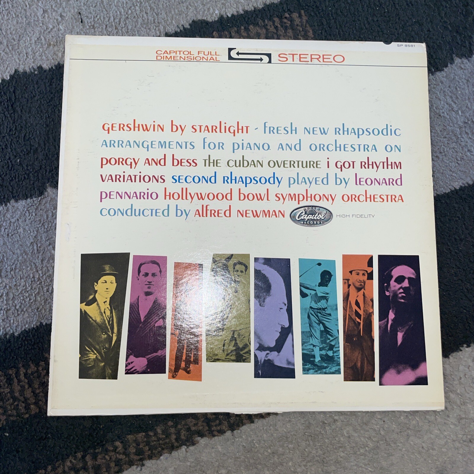 Gershwin By Starlight Reel to Reel Tape Pennario 7 1/2 IPS Stereo ZP-8581