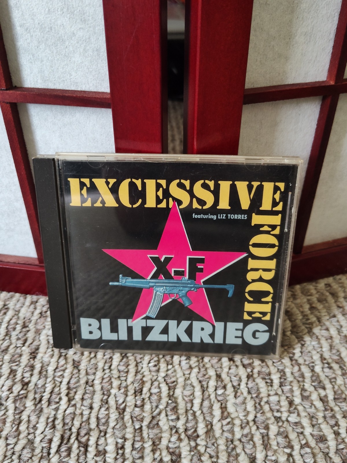 Excessive Force: Blitzkrieg  (CD, 1993) (3 Tracks) KMFDM Members Industrial Rock