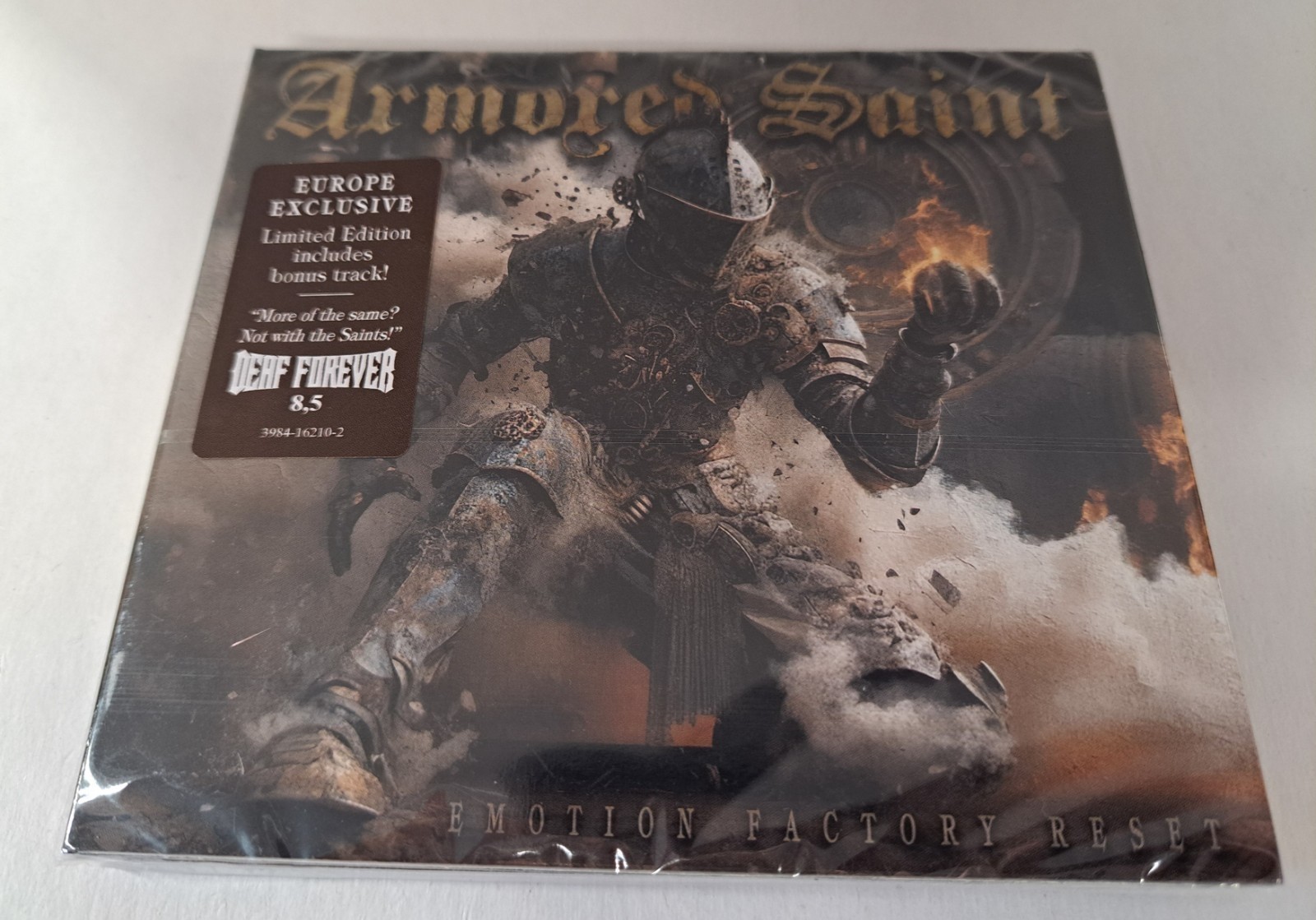 Armored Saint Emotion Factory Reset New CD Digipak European press bonus track