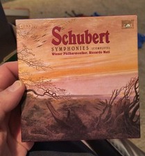 Schubert Complete Symphonies RICCARDO MUTI Brilliant Classics 4 CD Box EX/NM picture