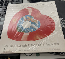 Bobby Caldwell ‎– What You Won't Do 1979 Press RED HEART SHAPE VINYL NM/VG picture