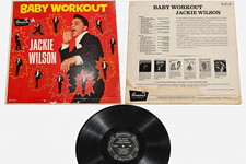 Vintage 1963 Jackie Wilson Baby Workout Vinyl LP Mono Brunswick BL 54110 picture