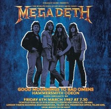 Good Omens Hammersmith Odeon London 1987 Megadeth [CD] NEW picture