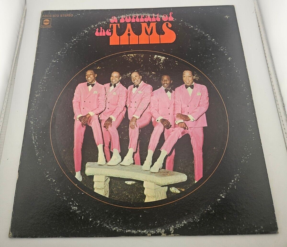 The Tams A Portrait Of The Tams 1969 Vinyl Lp ABCS 673 Excellent 