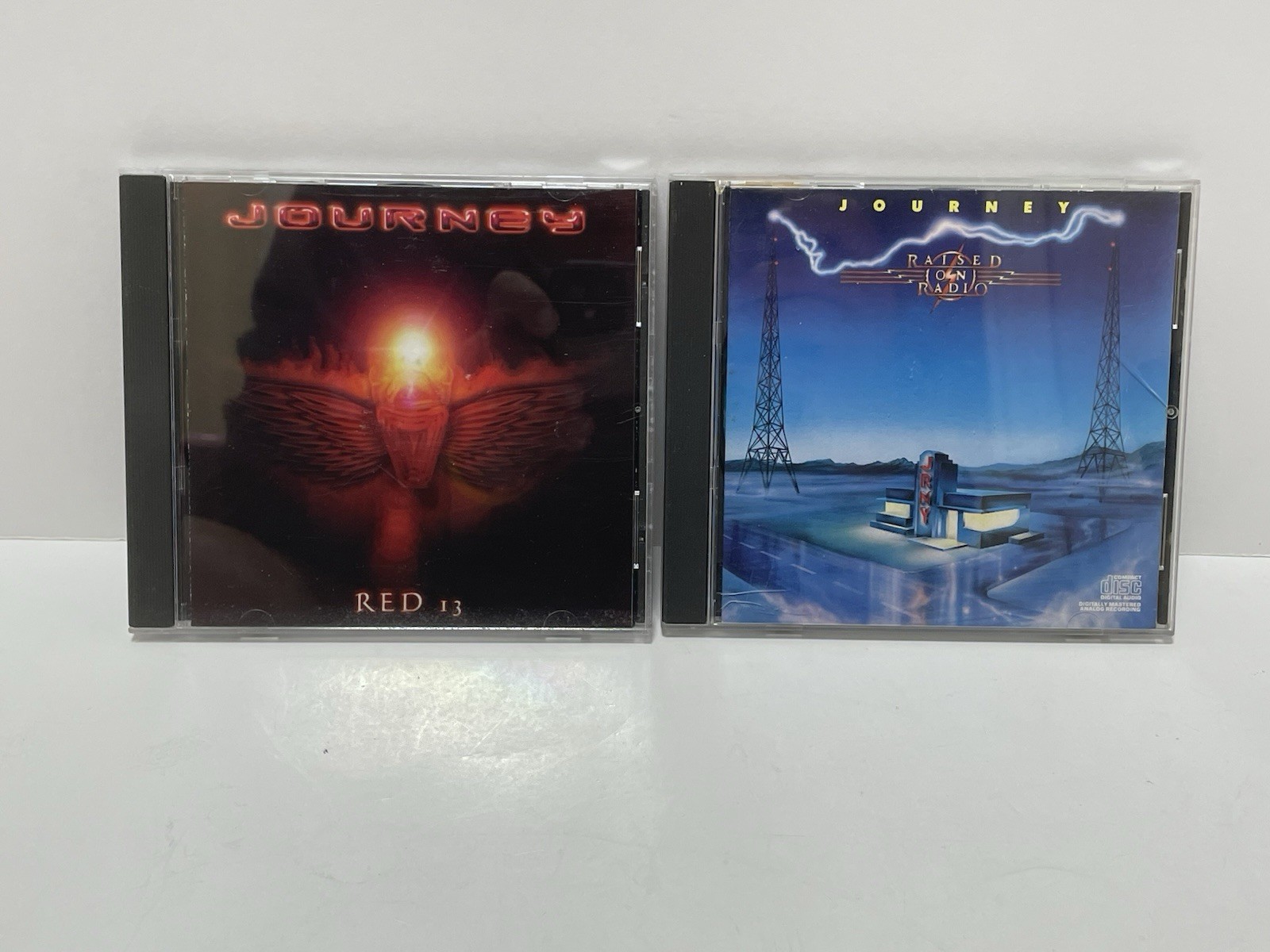 Journey Raised On Radio CD 1986 Early DADC Press CK 39936 COLUMBIA & Red 13 OOP