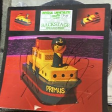 Primus Suck on This 1989 autographed Promo Poster universal amphitheater picture