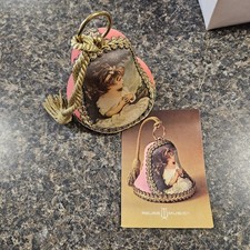 VINTAGE 1976 Reuge Switzerland Mother's Day Musical Bell Brahms Waltz Box Card picture