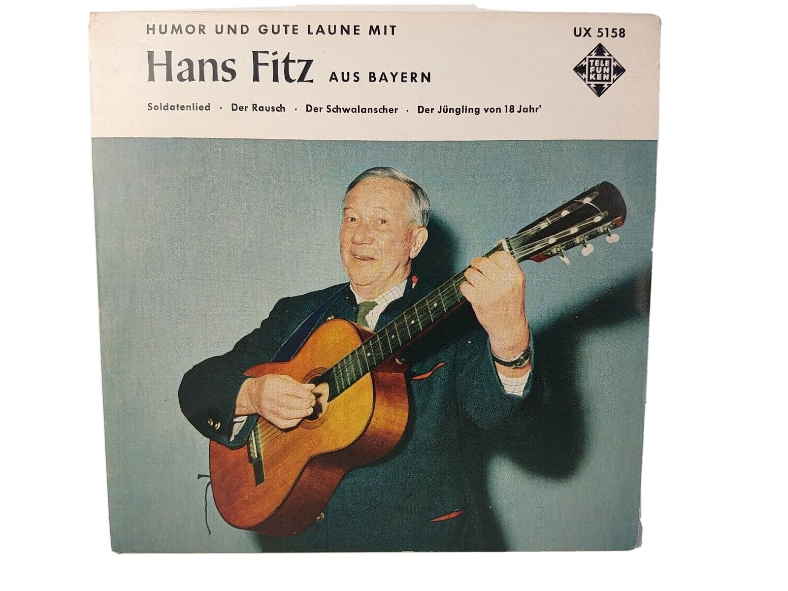 Rare Vintage Vinyl- Hand Fitz Aus Bayern- German Import 7\