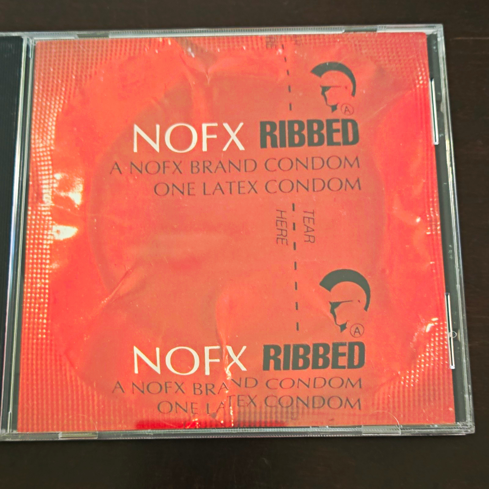 NOFX Ribbed CD Album 1990 Epitaph Records Punk Jewel Case Brett Gurewitz