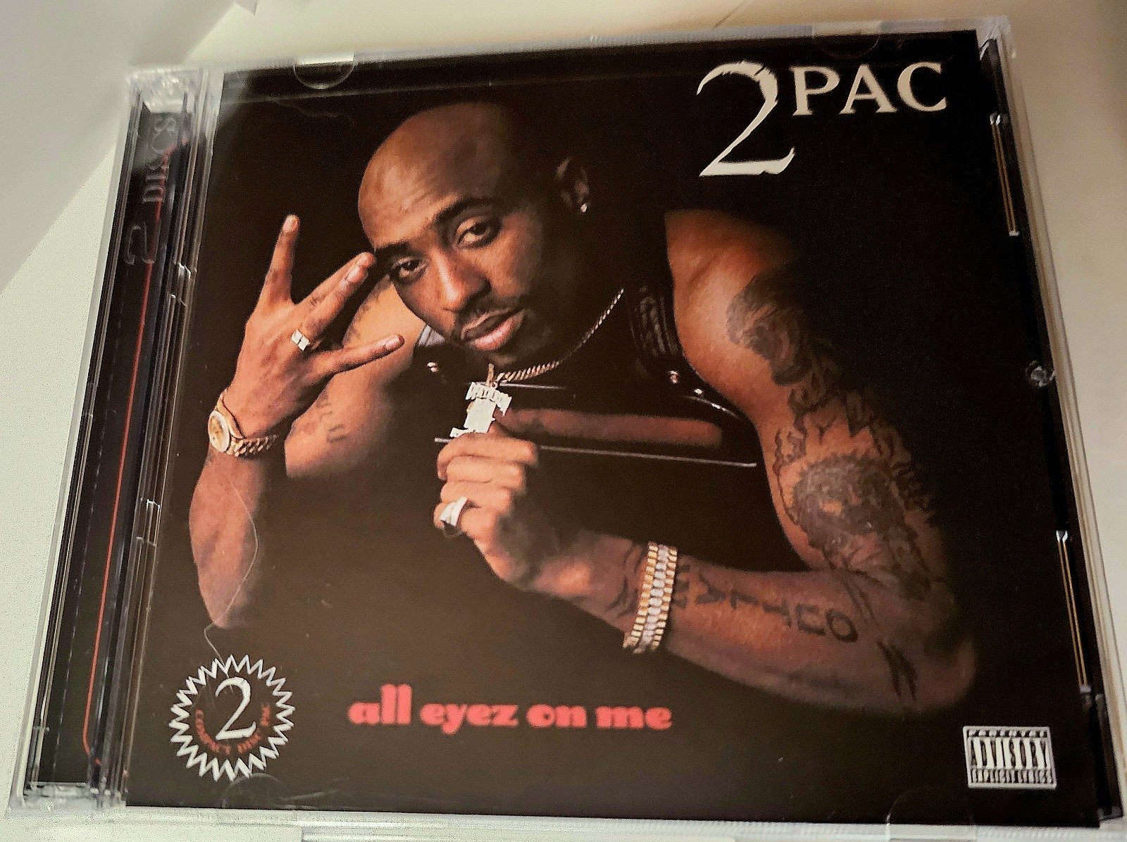 2pac Sealed 1st Press All Eyez On Me  Japan Press Authentic IMPORT CD