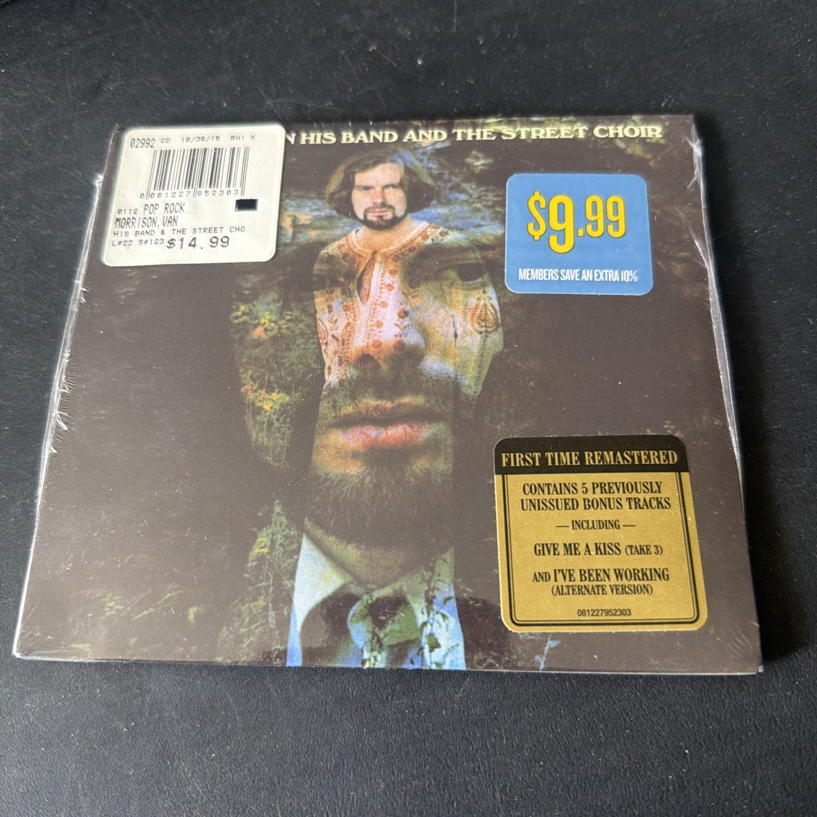 VAN MORRISON HIS BAND AND THE STREET CHOIR (1970) CD BRAND NEW  Bonus Tracks