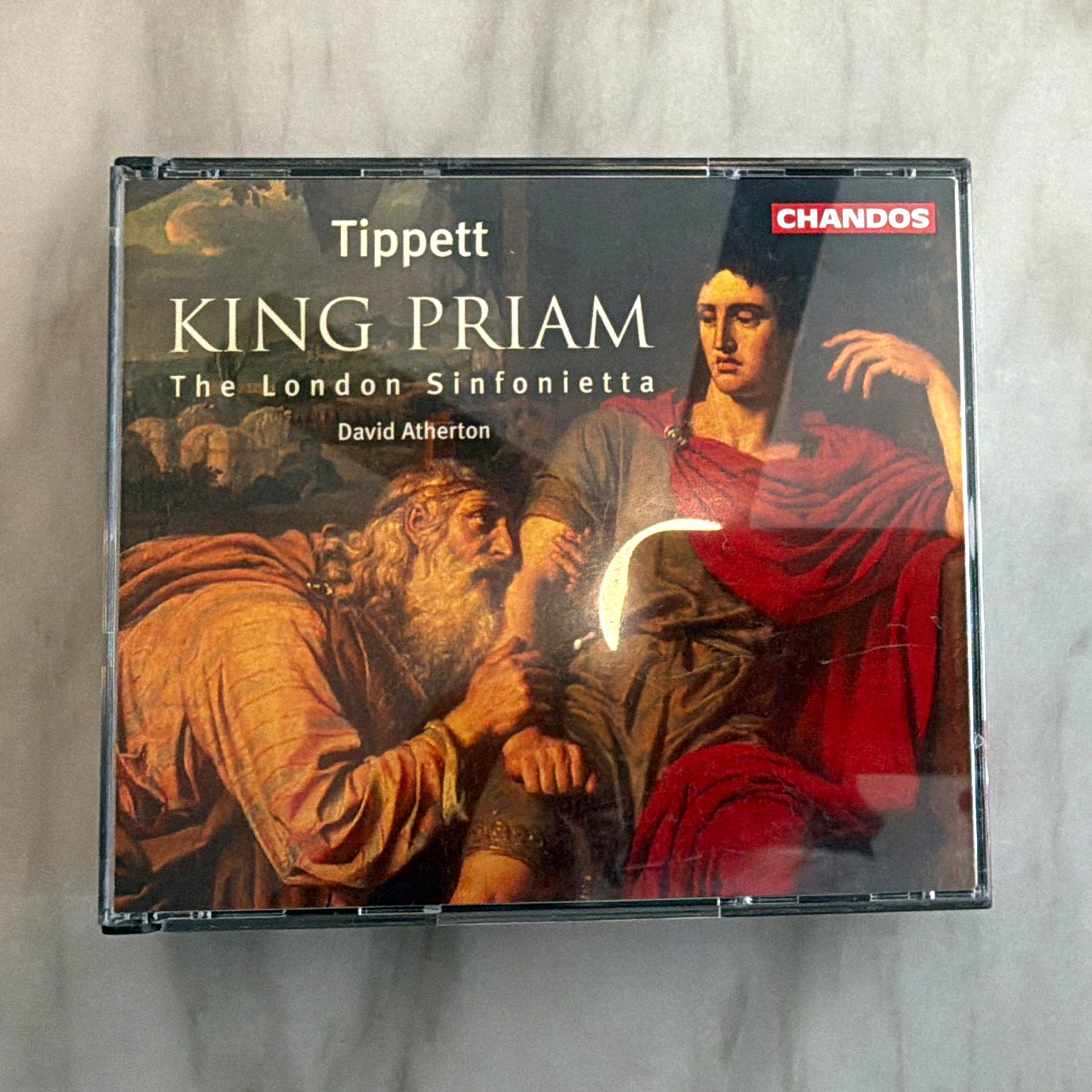 Sir Michael Tippett King Priam 2CD Chandos 1995 Atherton London Sinfonietta