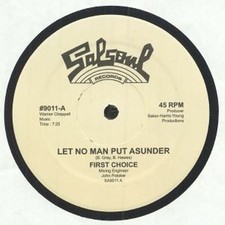First Choice - Let No Man Put Asunder (VINYL) - DISCO *NEW* picture