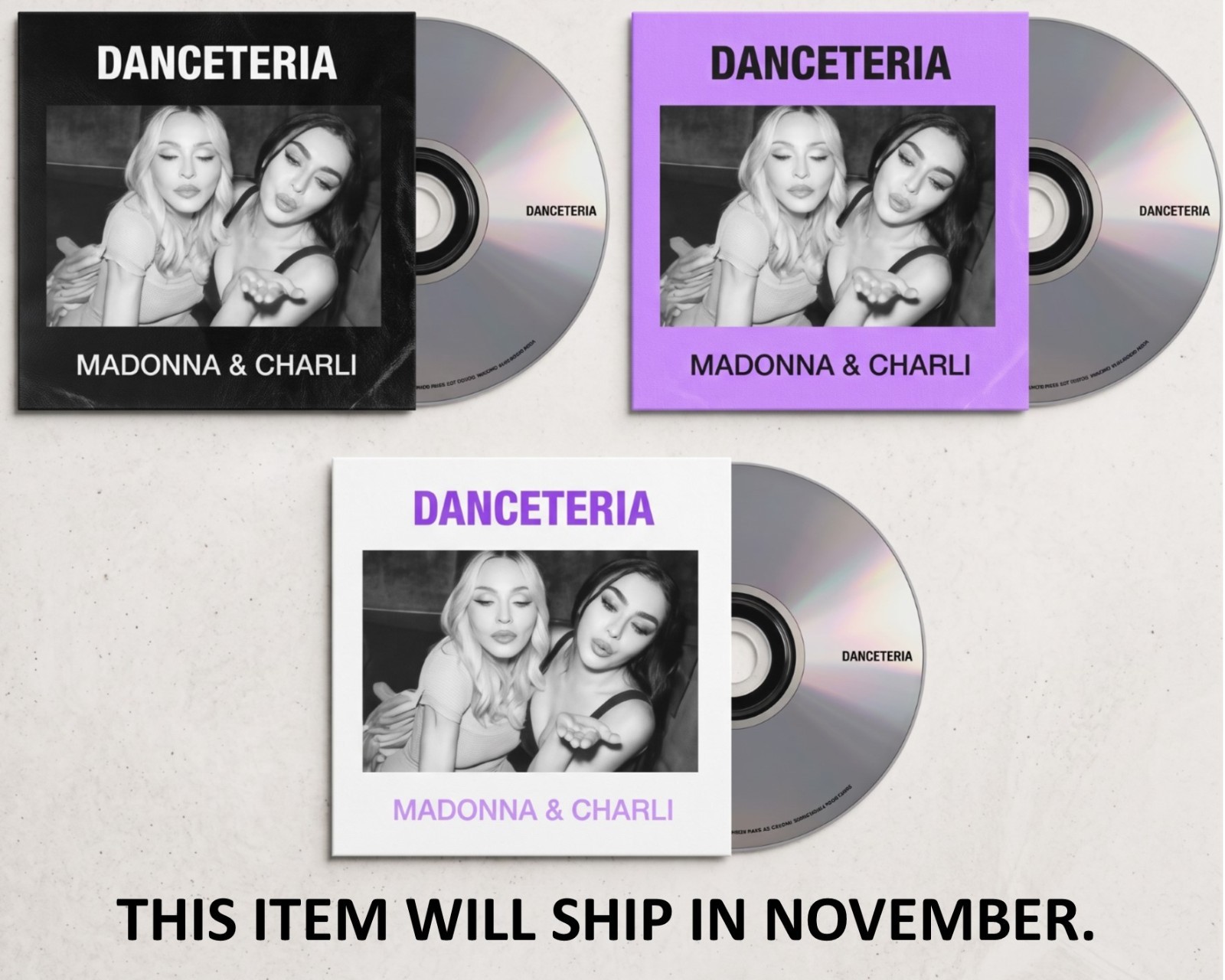 Madonna Confesssions II Danceteria 3 Pack CD UK, US, INTL VERSION (Presale Nov)