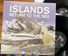 ISLANDS - RETURN TO THE SEA - 10th ANNIVERSARY VINYL 2LP manque music album VG+ picture