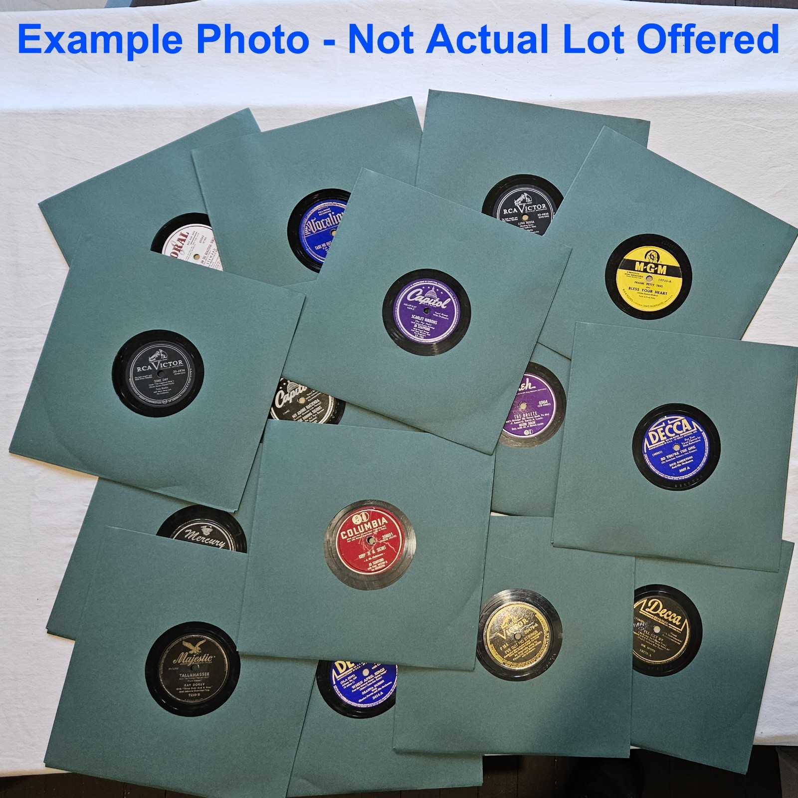 15 Random 78 RPM 10