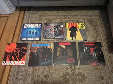 The Ramones - Dire Years Box Set - 7 vinyl records (no box) 1981-1989 RSD 2022 picture