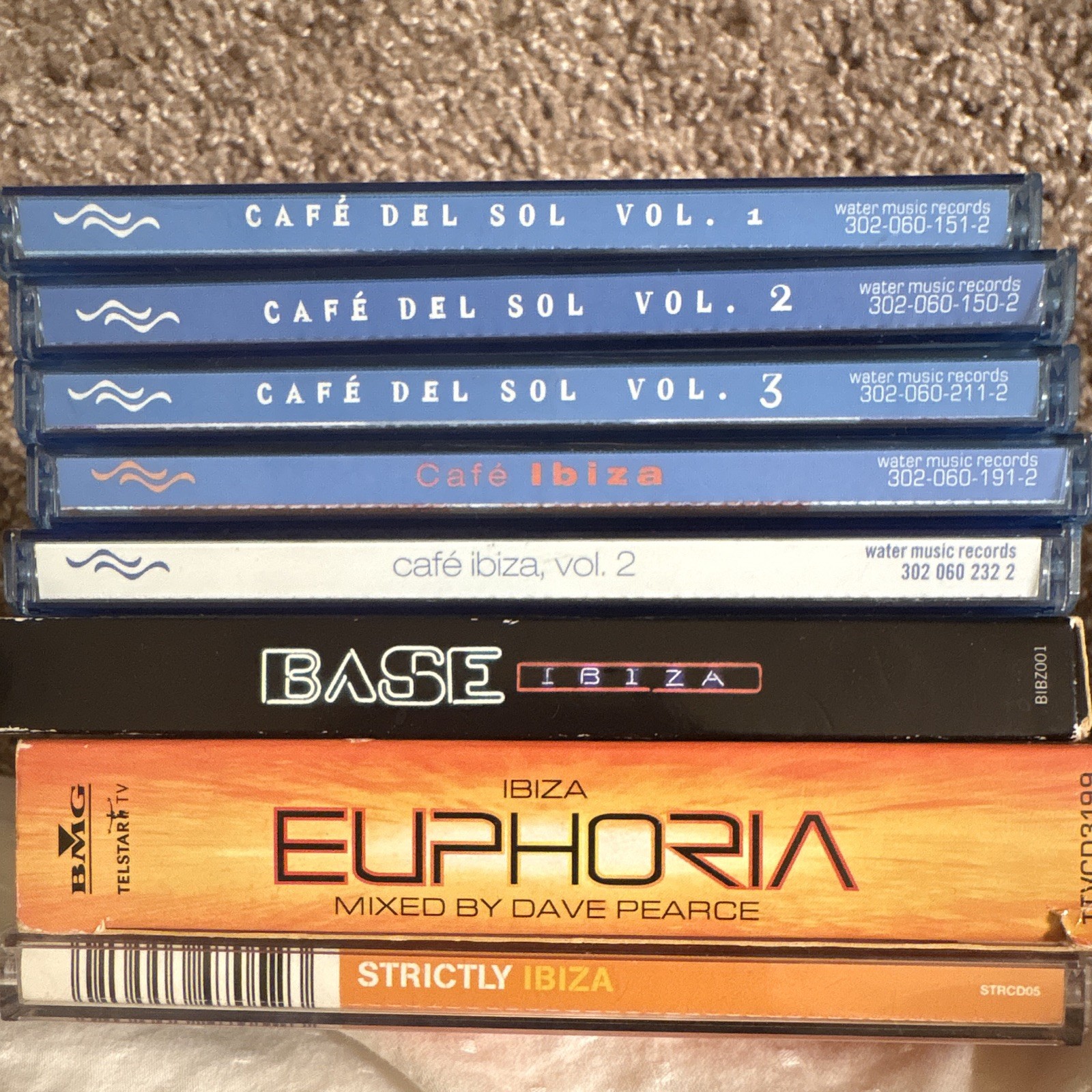 IBIZA MIX LOT OF CDS 8 CASES 10 CDS ALL TESTED