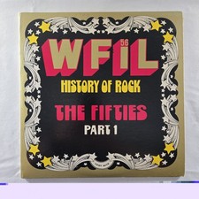 WFIL ’56 History of Rock The Fifties Part 1 Vinyl LP Record Gatefold VG Tested  picture
