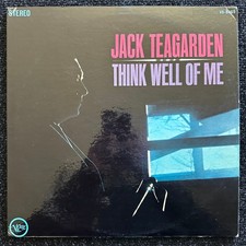 Jack Teagarden Think Well Of Me Vinyl LP 1962 Verve Records V6-8465 Stereo VG+ picture