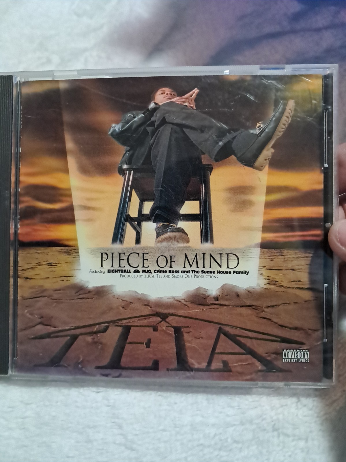 Tela - Piece of Mind [PA] (CD, Nov-1996, Relativity Records RARE Rap Hip Hop OOP