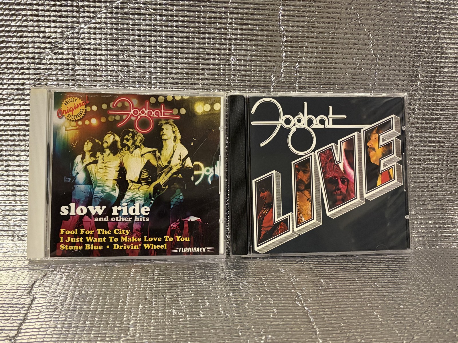 Vintage Music CD - Foghat - Live And Slow Ride And Other Hits