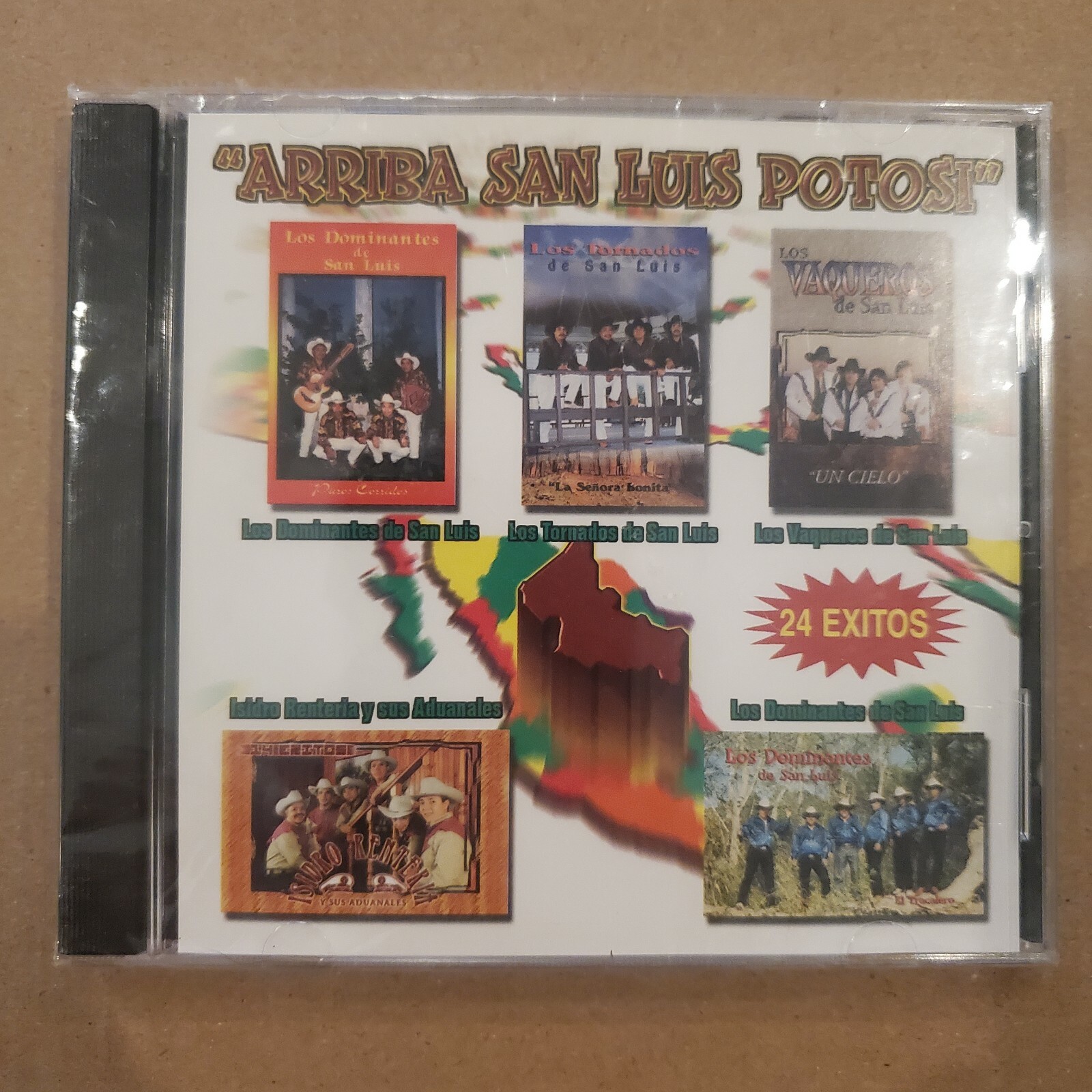 Arriba San Luis Potosi 24 Exitos CD Nuevo Sellado Various ACE Records 1999 HTF
