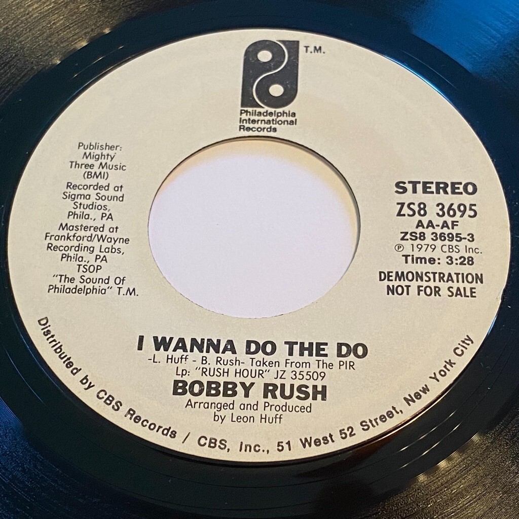 Bobby Rush: I Wanna Do The Do / (Same) 45 - Philadelphia International  - Funk